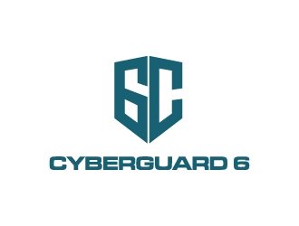 Cyberguard 6  logo design by logogeek