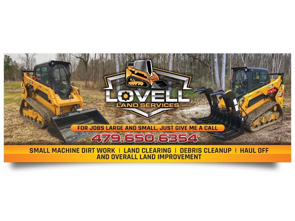 Lovell Land Services logo design by Realistis