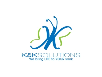 K&K Solutions logo design by desynergy