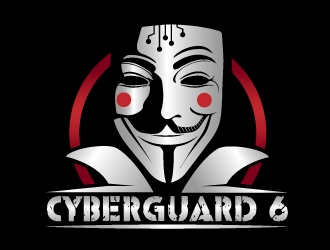 Cyberguard 6  logo design by kakikukeju