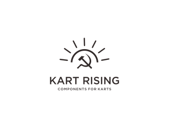 Kart Rising - Components for Karts logo design by dhika