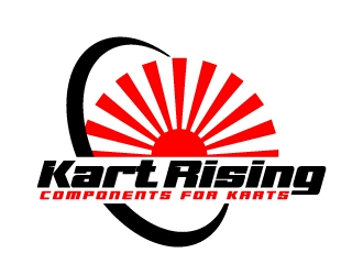 Kart Rising - Components for Karts logo design by AamirKhan