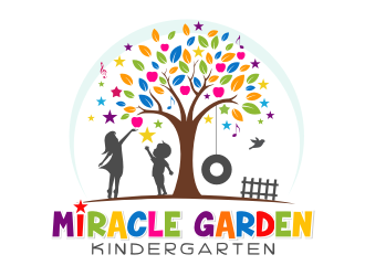 miracle garden logo design by coco