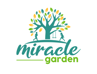 miracle garden logo design by serprimero