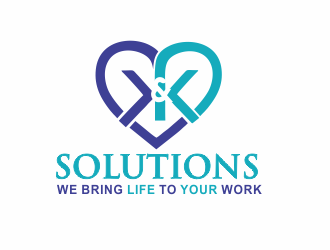 K&K Solutions logo design by cgage20