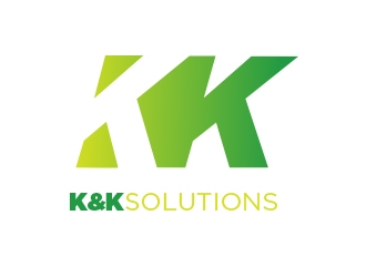 K&K Solutions logo design by Manolo