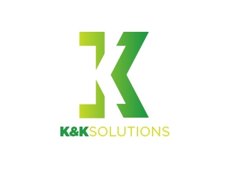 K&K Solutions logo design by Manolo