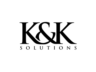 K&K Solutions logo design by Barkah