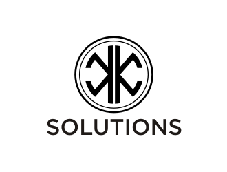 K&K Solutions logo design by Barkah