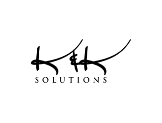 K&K Solutions logo design by Barkah