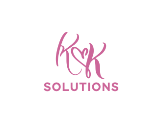 K&K Solutions logo design by Gwerth