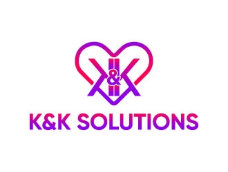 K&K Solutions logo design by AYATA