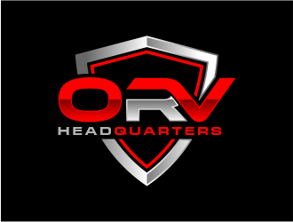 ORV HeadQuarters / ORV HQ logo design by evdesign