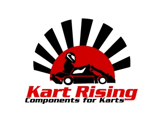 Kart Rising - Components for Karts logo design by AamirKhan