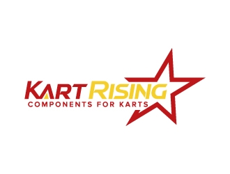 Kart Rising - Components for Karts logo design by jaize