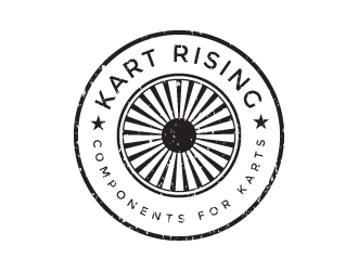 Kart Rising - Components for Karts logo design by aryamaity