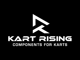 Kart Rising - Components for Karts logo design by akilis13