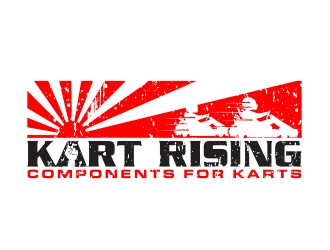 Kart Rising - Components for Karts logo design by MarkindDesign