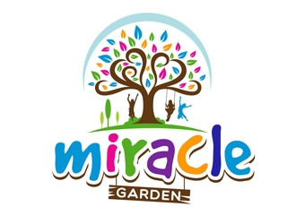 miracle garden logo design by DreamLogoDesign