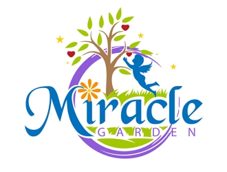 miracle garden logo design by DreamLogoDesign