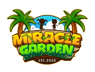 miracle garden logo design by DreamLogoDesign