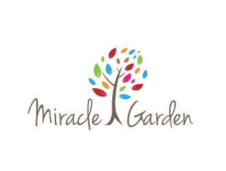 miracle garden logo design by my!dea