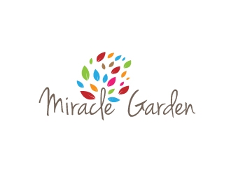 miracle garden logo design by my!dea