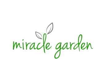 miracle garden logo design by my!dea