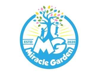 miracle garden logo design by DreamLogoDesign