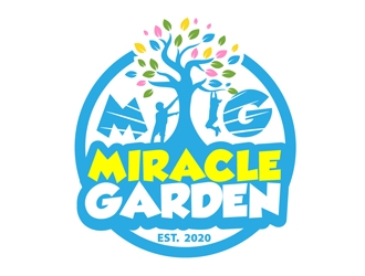 miracle garden logo design by DreamLogoDesign