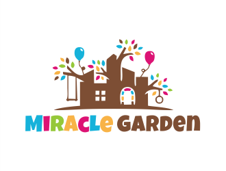 miracle garden logo design by Gwerth