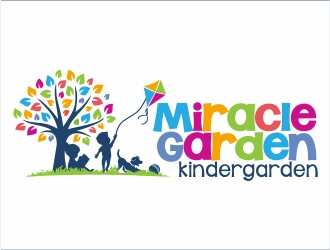 miracle garden logo design by nikkiblue