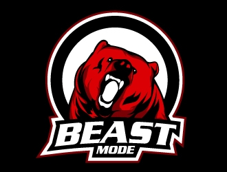 BEAST MODE logo design by AamirKhan