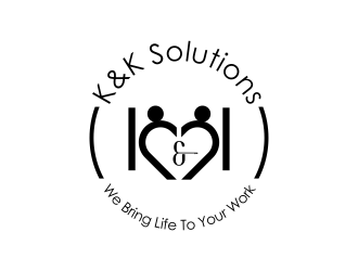 K&K Solutions logo design by Raynar