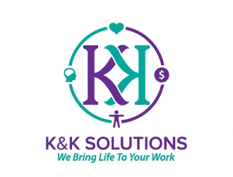 K&K Solutions logo design by jaize