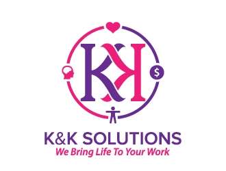 K&K Solutions logo design by jaize