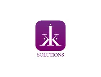 K&K Solutions logo design by Soufiane