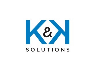 K&K Solutions logo design by sabyan