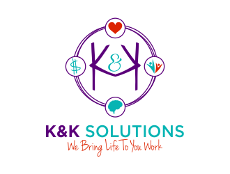 K&K Solutions logo design by done