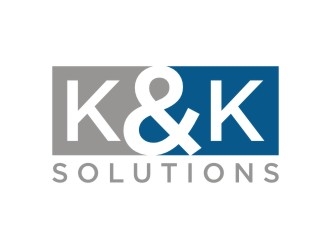 K&K Solutions logo design by sabyan