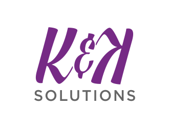 K&K Solutions logo design by Aster