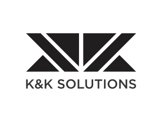 K&K Solutions logo design by santrie