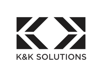 K&K Solutions logo design by santrie