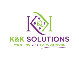 K&K Solutions logo design by akilis13