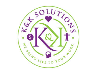 K&K Solutions logo design by akilis13