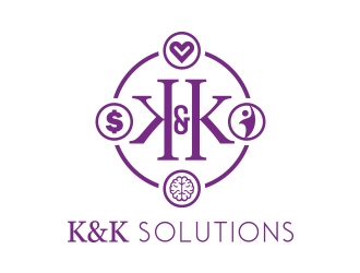 K&K Solutions logo design by Danny19