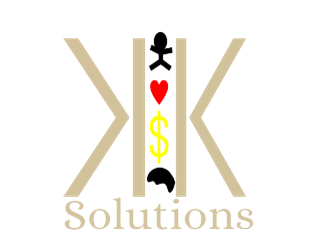 K&K Solutions logo design by kitaro