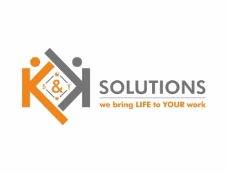 K&K Solutions logo design by langitBiru