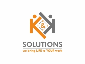 K&K Solutions logo design by langitBiru