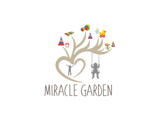 miracle garden logo design by Greenlight